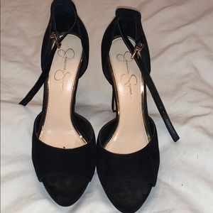 Jessica Simpson Black Heels